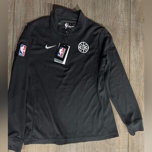Nike Black NBA Quarter-Zip Pullover